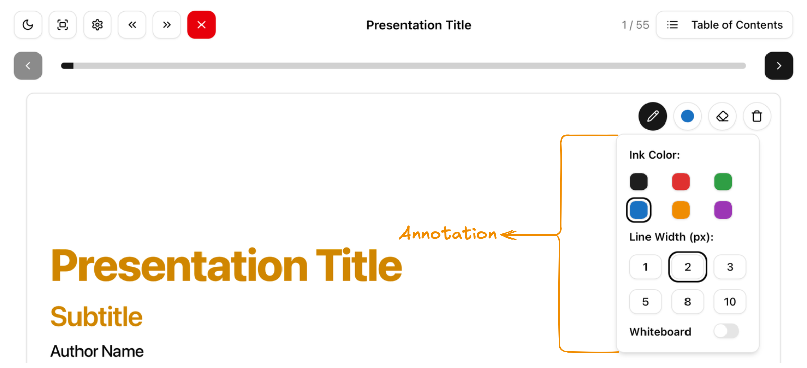 Slide Reveal and Animation